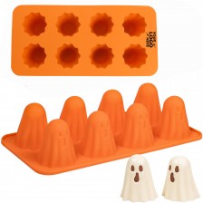 3D Ghost Chocolate Silicone Mold
